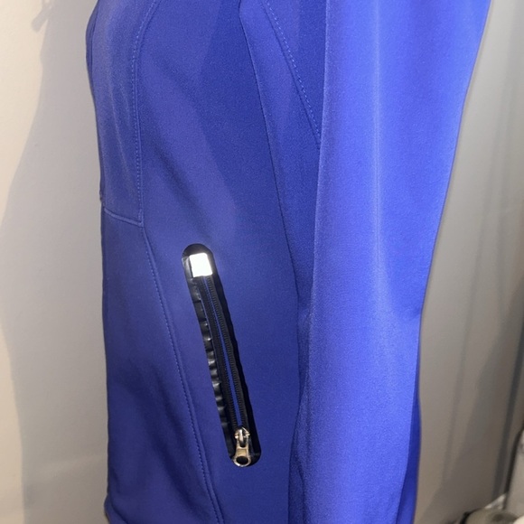 Sears vintage Women's Blue Hooded Jacket - Picture 7 of 8